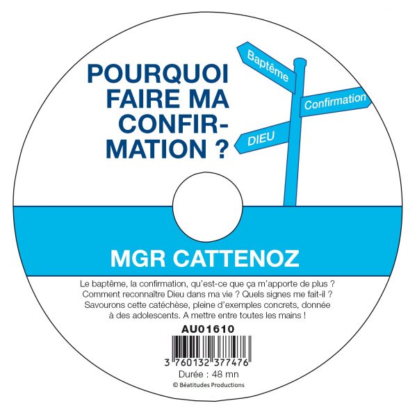 Pourquoi faire ma confirmation – CD