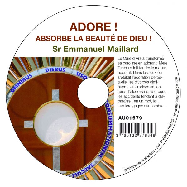 Adore ! Absorbe la beauté de Dieu ! – CD