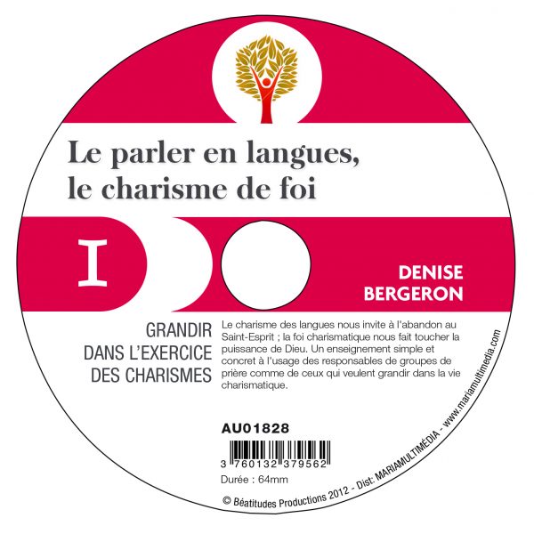 Les langues, le charisme de foi – CD