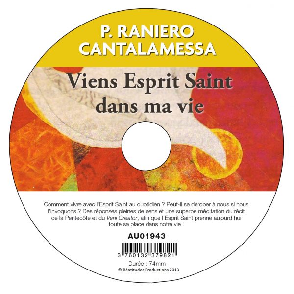 Viens Esprit Saint dans ma vie – CD