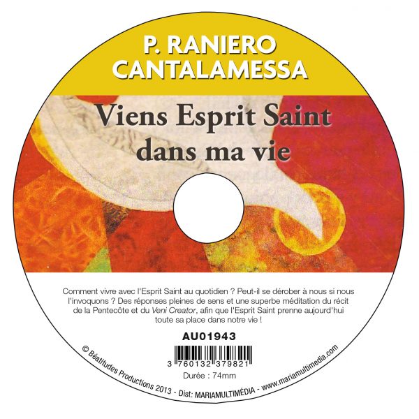 Viens Esprit Saint dans ma vie – CD