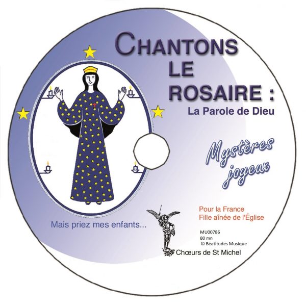 Chantons le Rosaire, mystères joyeux – CD