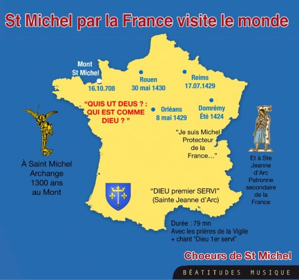 Saint Michel par la France visite le monde – CD